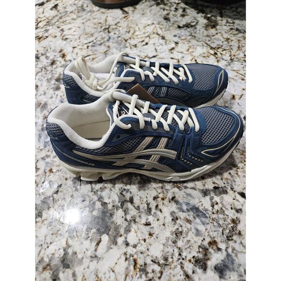 Asics Gel Kayano 14 Dark Pewter Seal Grey Mens 7 Medium main image 6